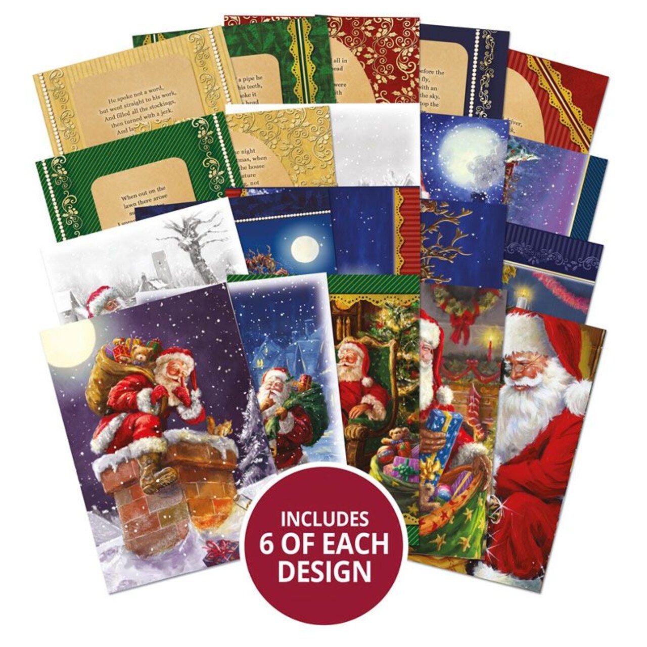 Hunkydory Crafts The Little Book Of 'Twas The Night Before Christmas
